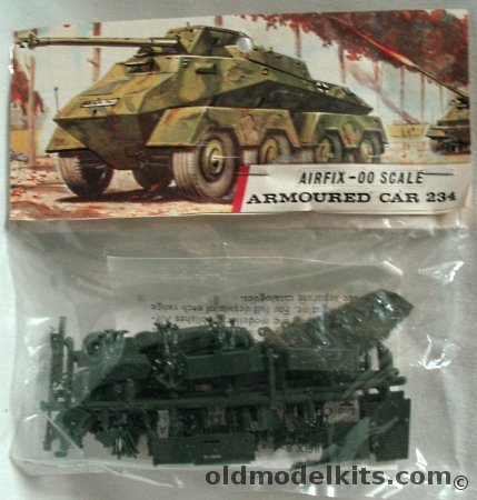 Airfix 1/72 German Armoured Car Sd.Kfz. 234, A11V plastic model kit